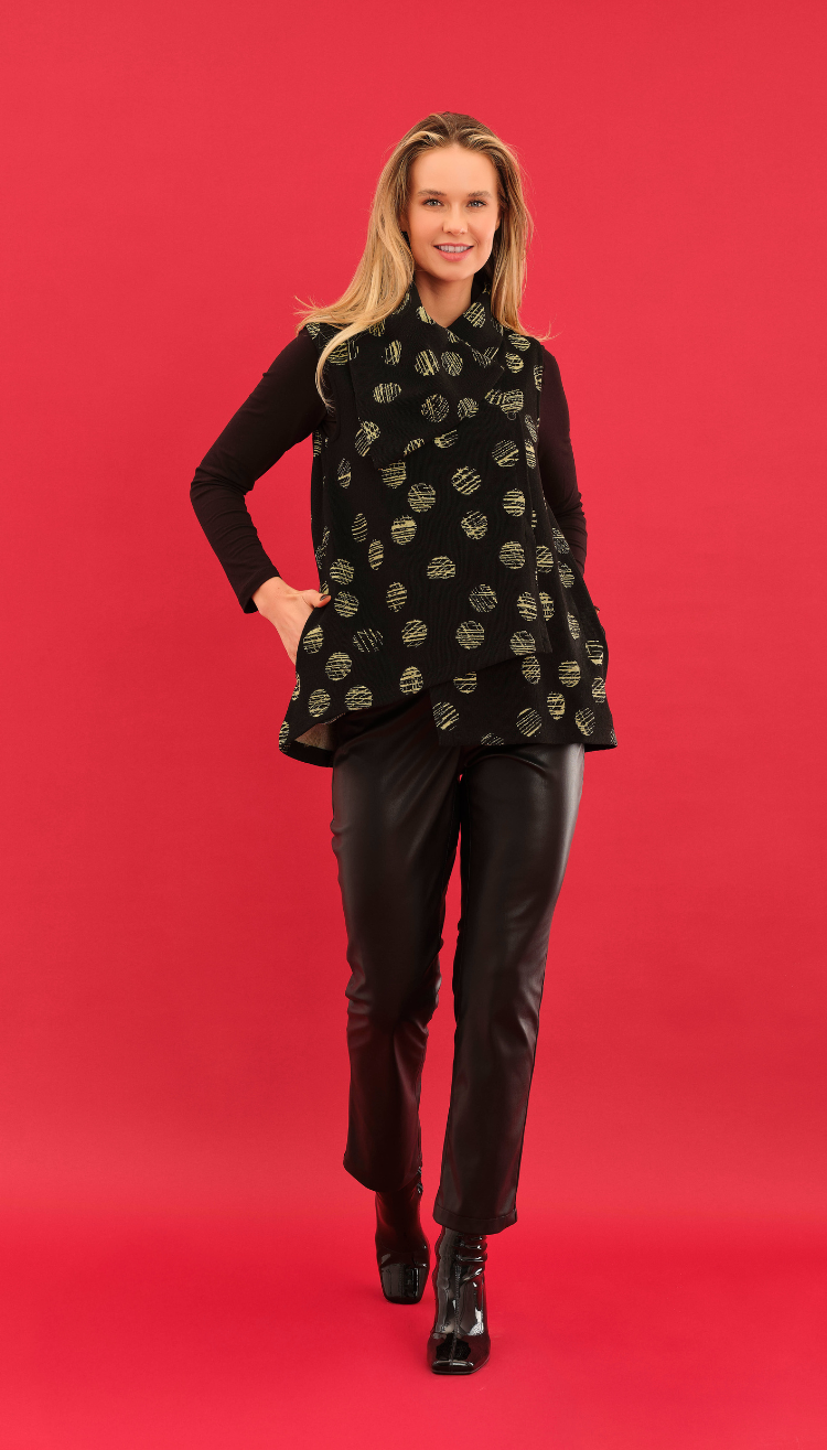 Sketching Dots Vest by Dolcezza