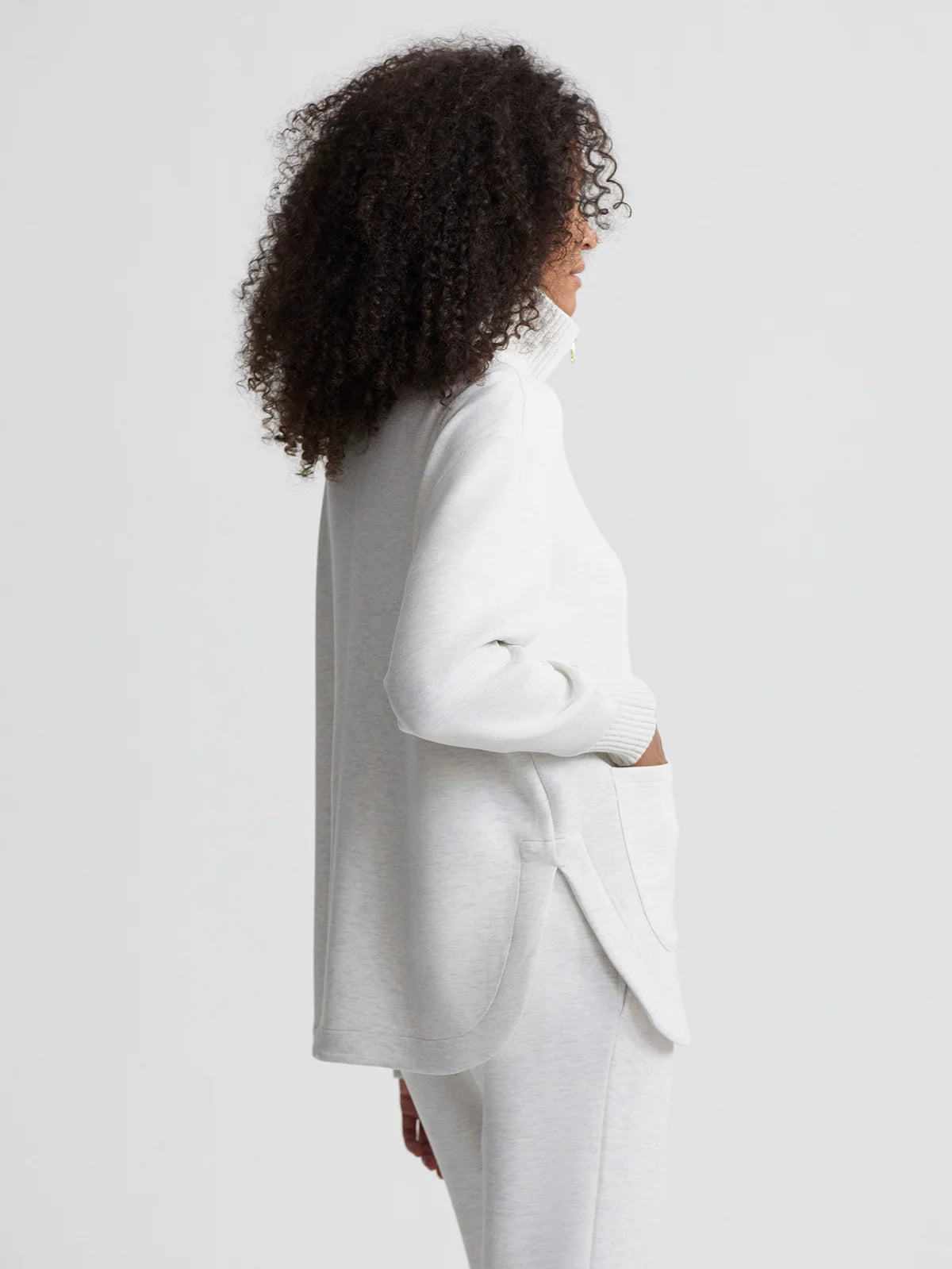 Niamh Zip-Through Sweat by Varley