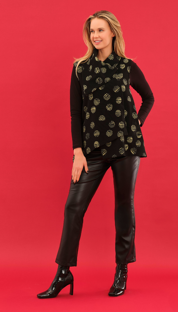 Sketching Dots Vest by Dolcezza