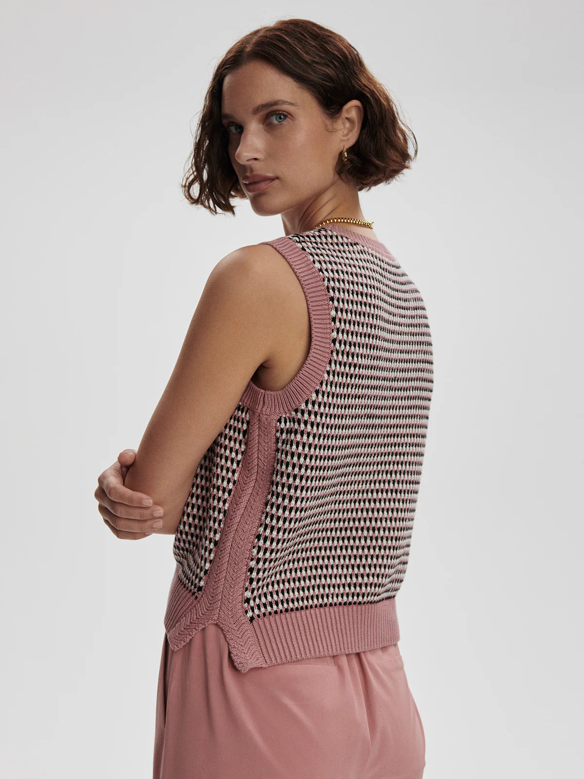 Knowles Textured Knit Vest by Varley