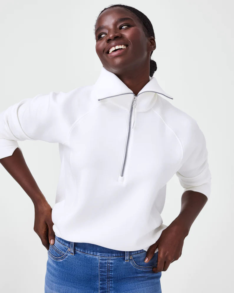 AirEssentials Half Zip Top by SPANX