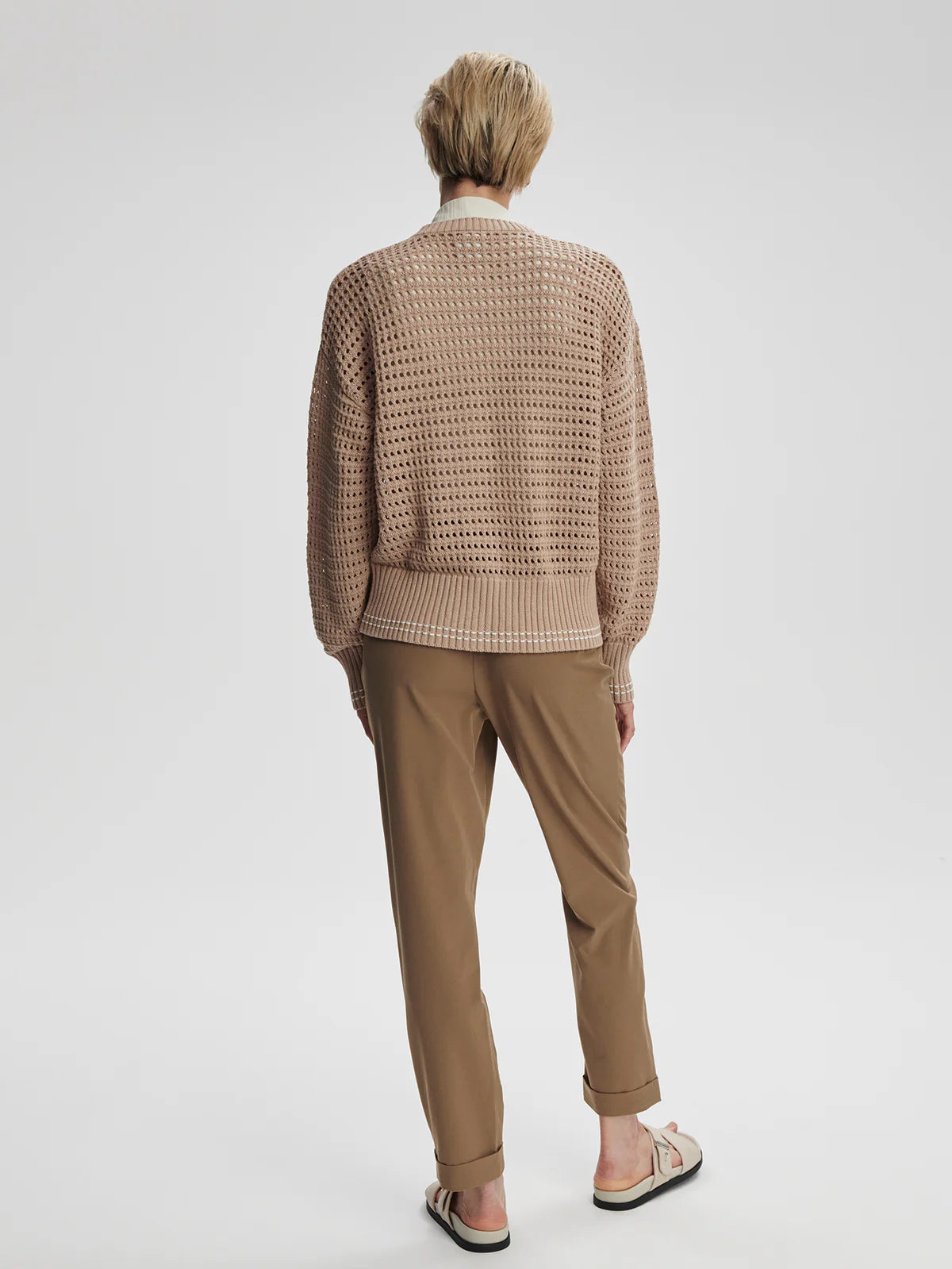 Kris Relaxed Fit Knit Sweater/Jacket by Varley