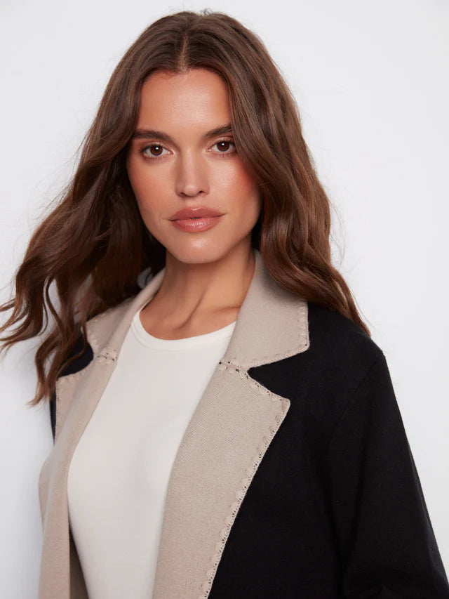 Blanket Stitch Cardigan by Charlie B