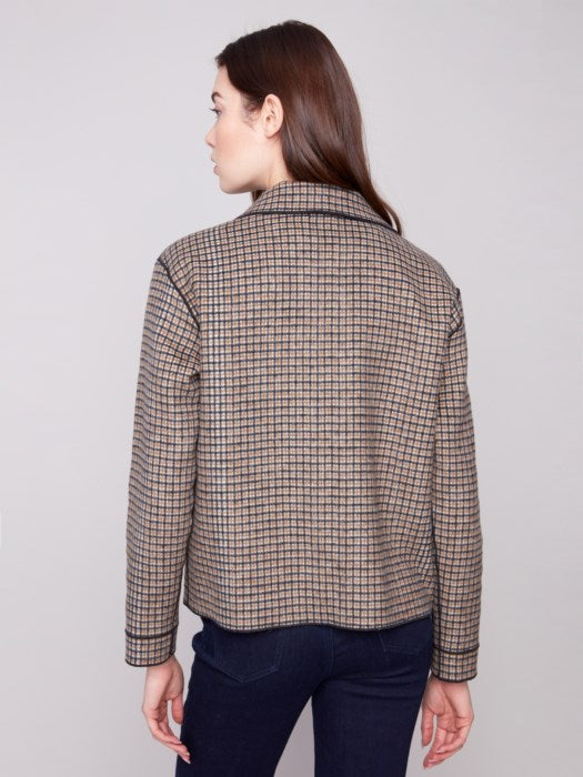 Reversible Plaid Jacket by Charlie B