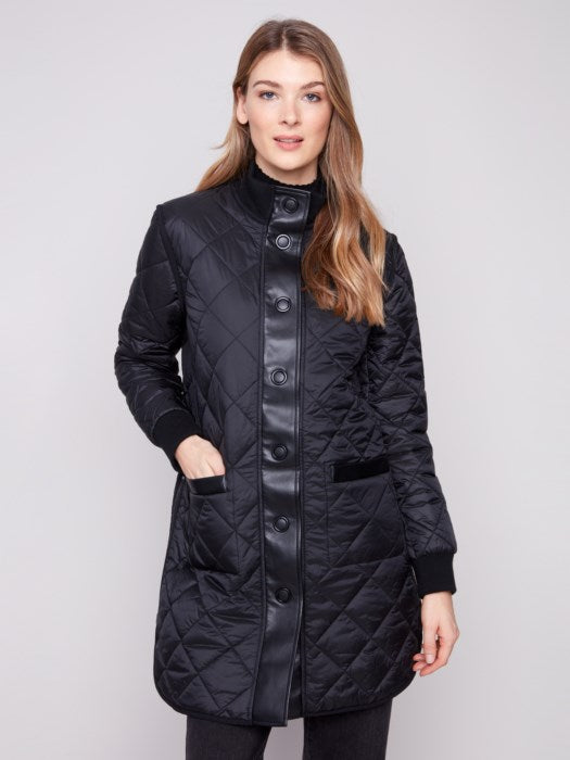 Reversible Quilted Jacket by Charlie B