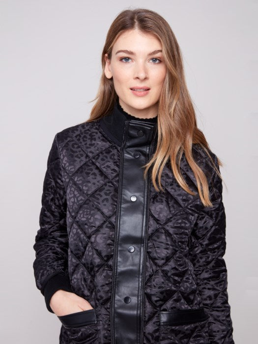 Reversible Quilted Jacket by Charlie B
