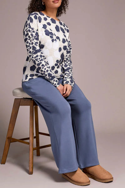 Printed French Terry Top by Tribal