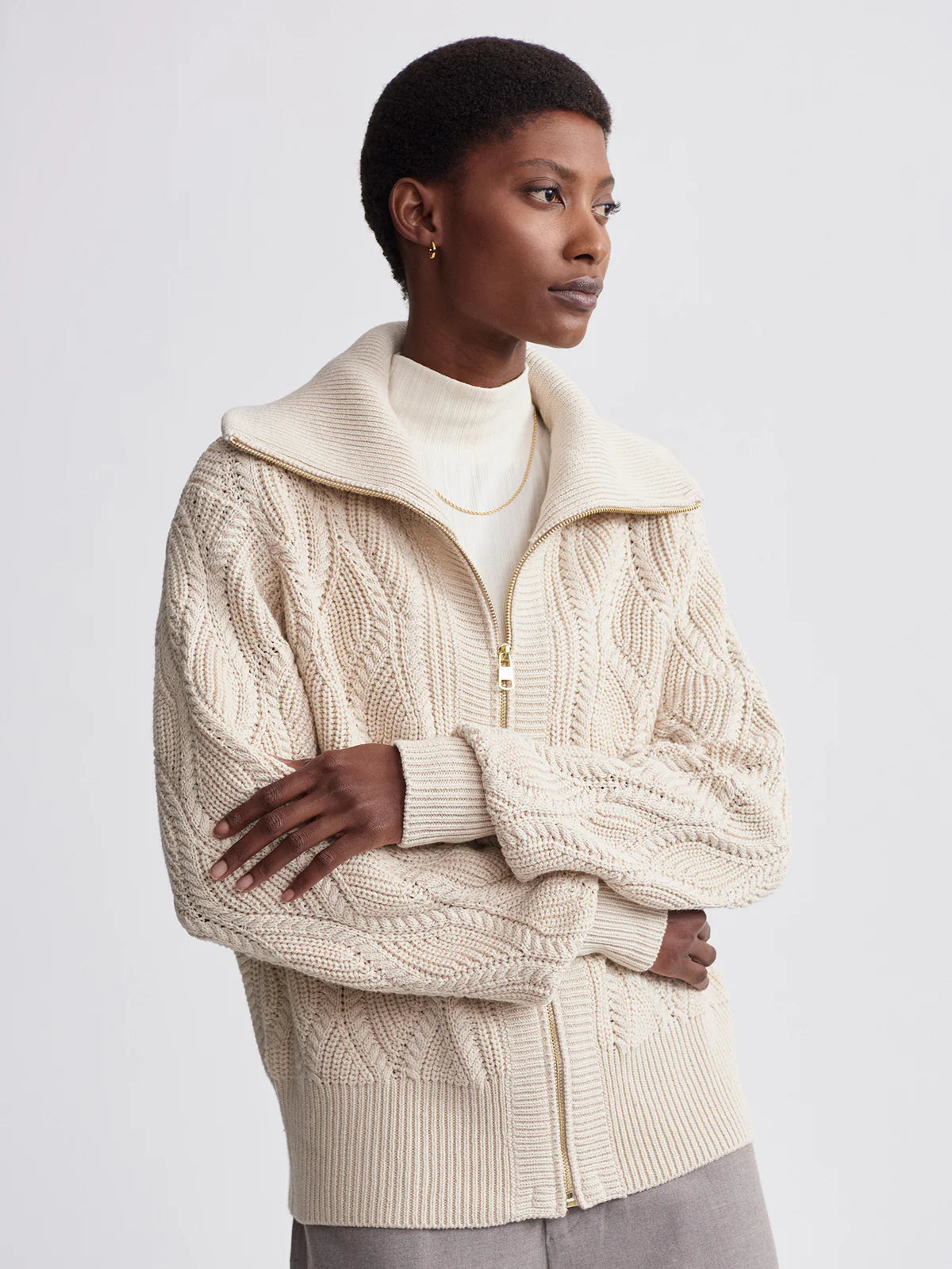 Lando Full Zip Sweater by Varley