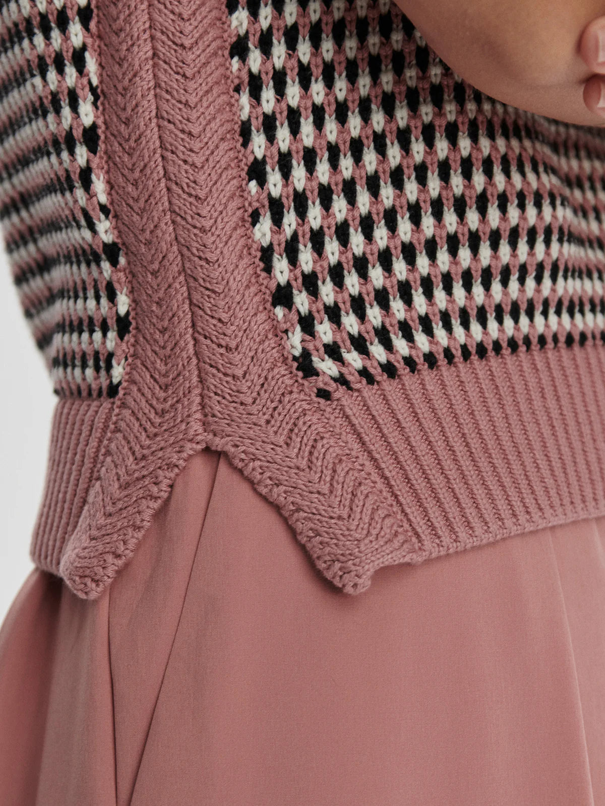 Knowles Textured Knit Vest by Varley