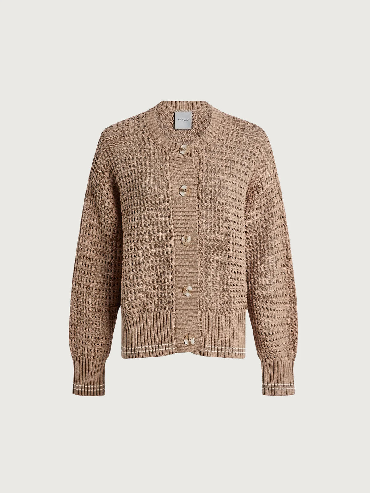 Kris Relaxed Fit Knit Sweater/Jacket by Varley