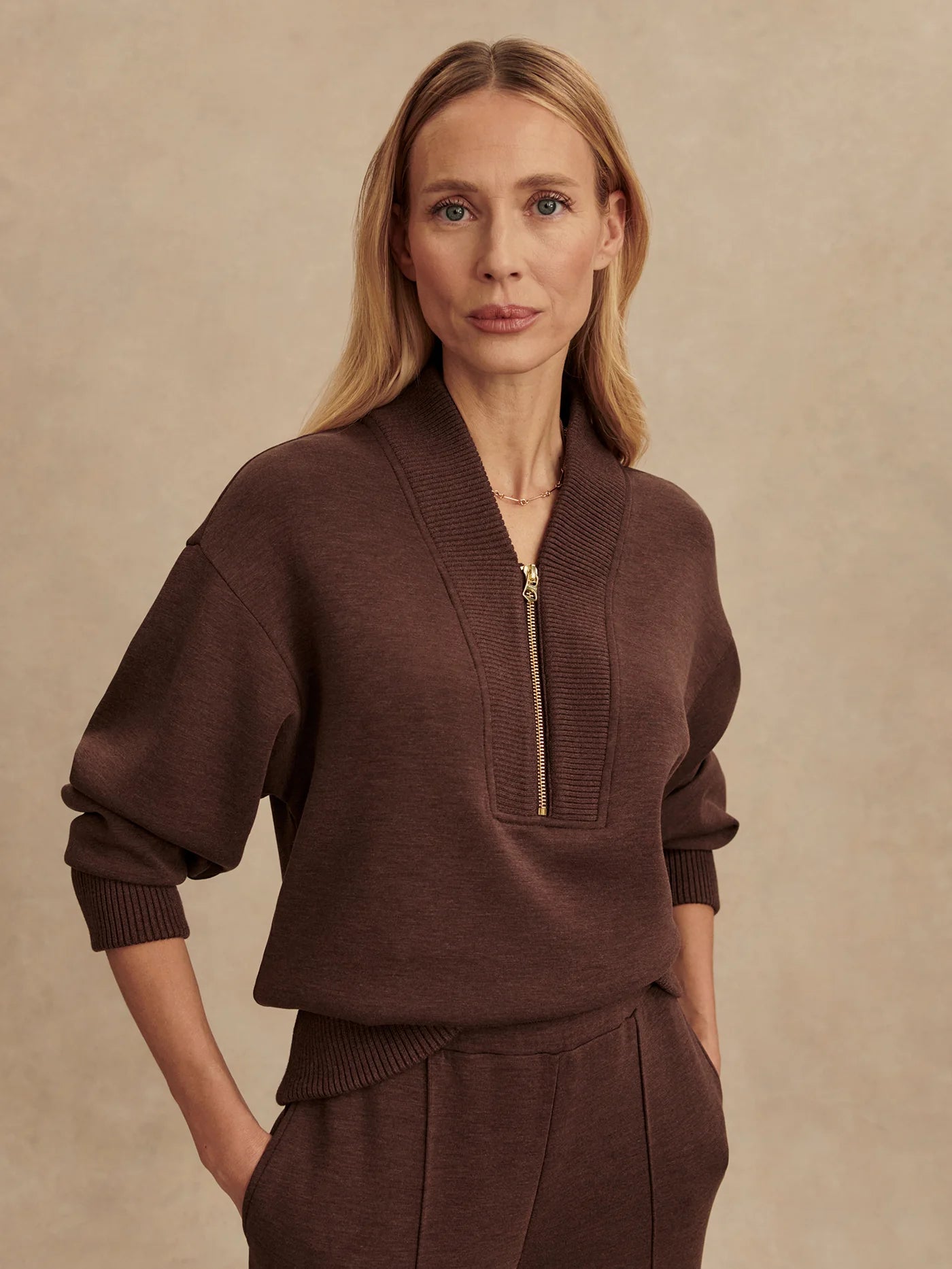 Sally Half-Zip Sweat by Varley