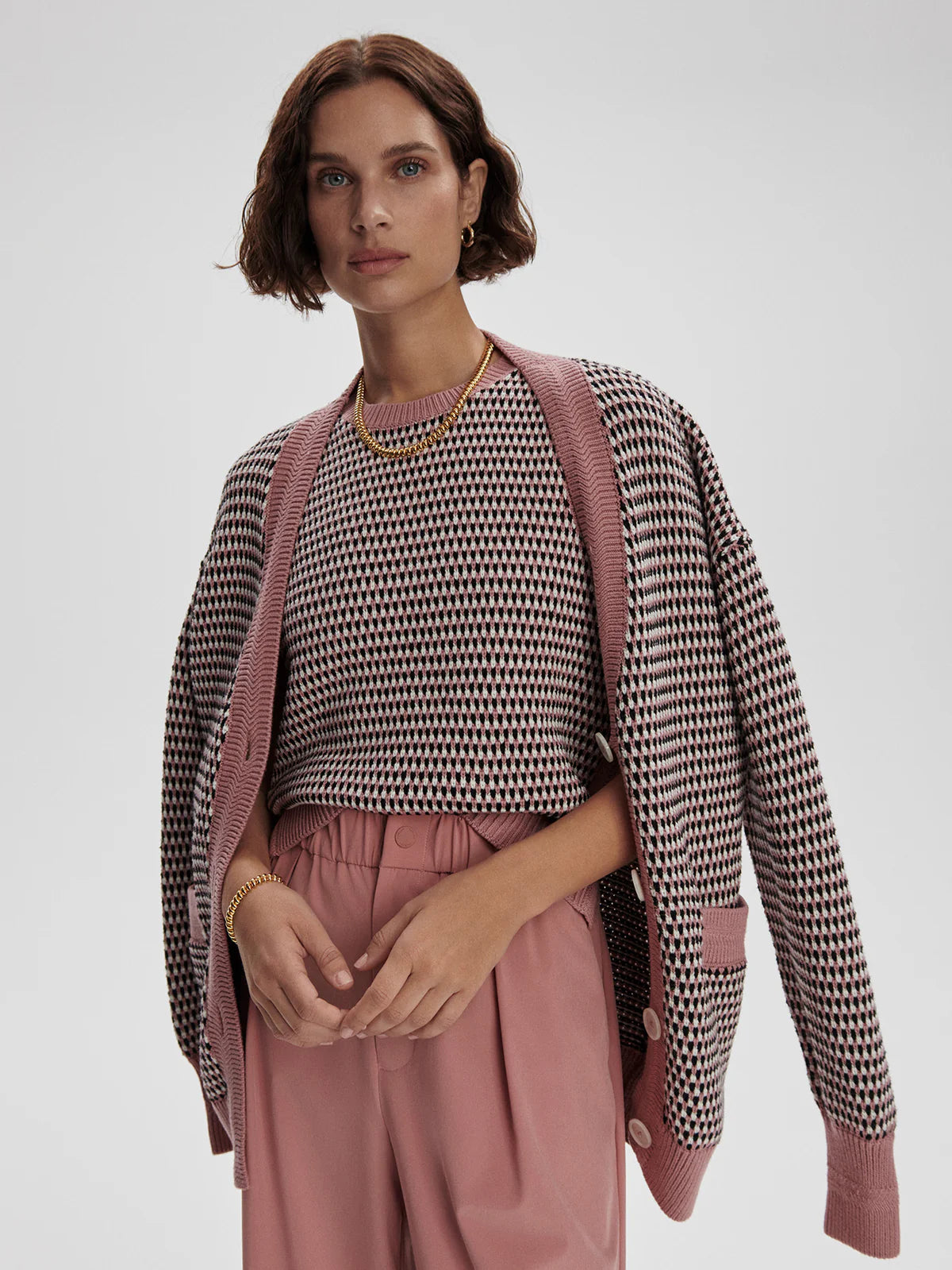 Knowles Textured Knit Vest by Varley