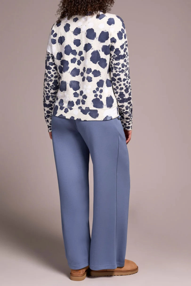 Printed French Terry Top by Tribal