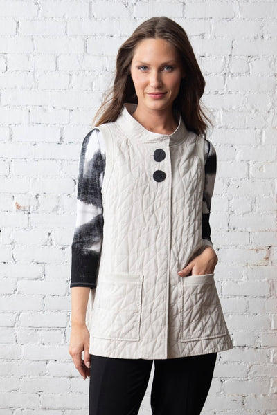 Kaleidoscope Quilted Vest by Olivia