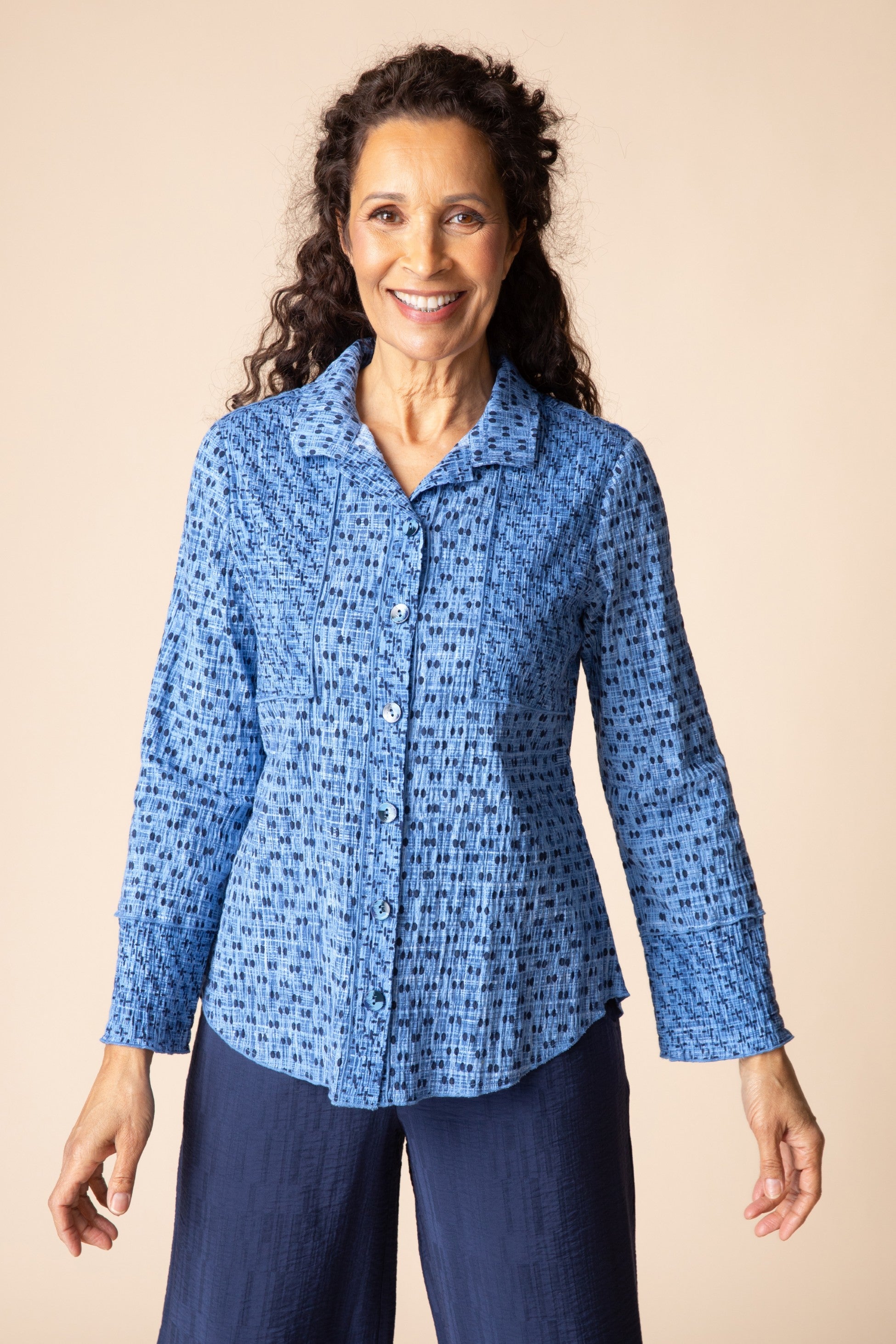 Habitat Mix and Match Geo Seamed Tunic