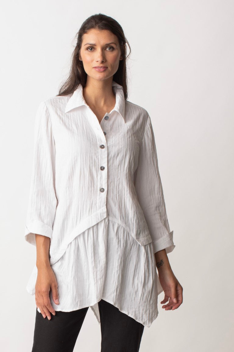 Suzanne Button Up Shirt by LIV