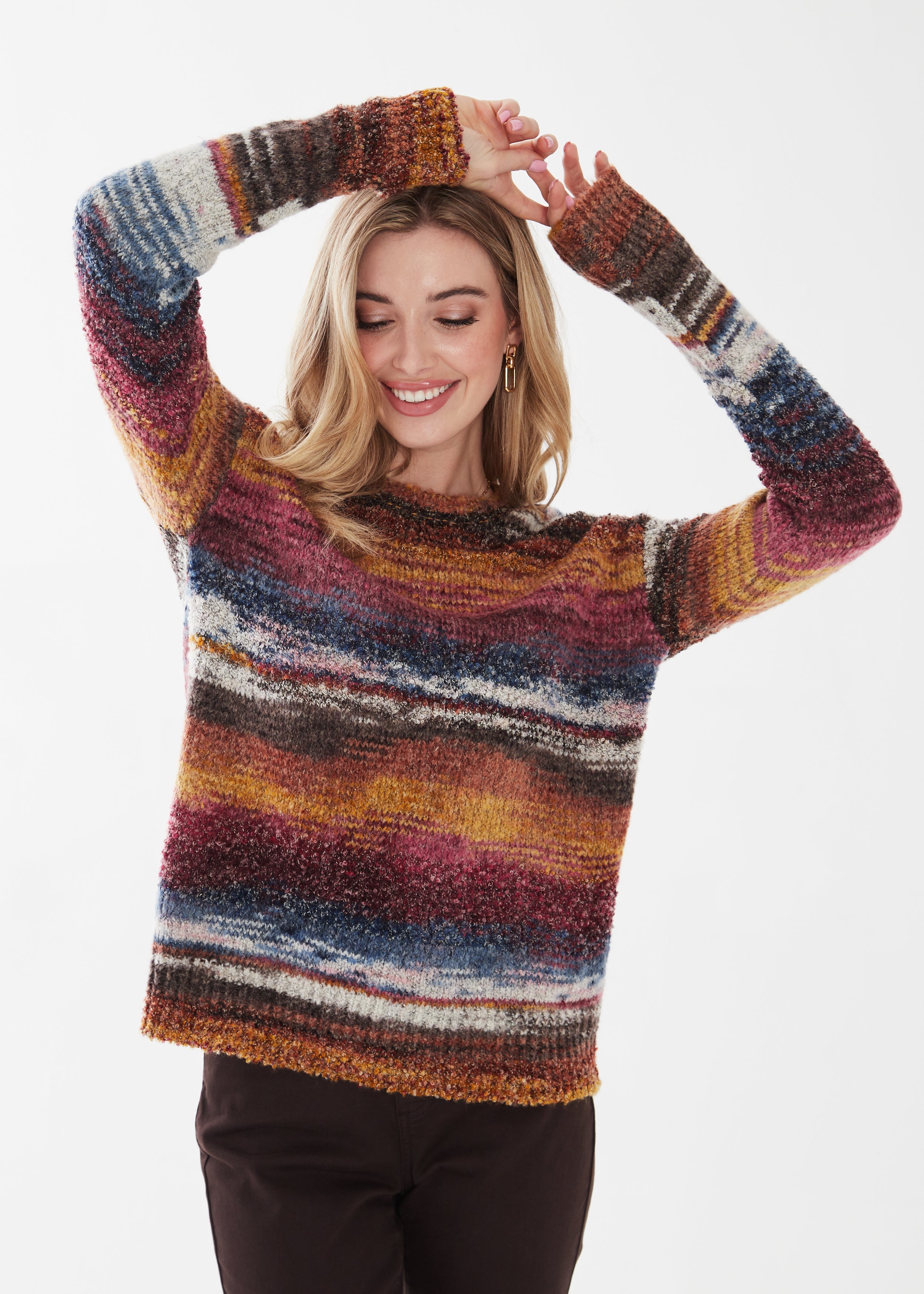 Space Dye Sweater by FDJ