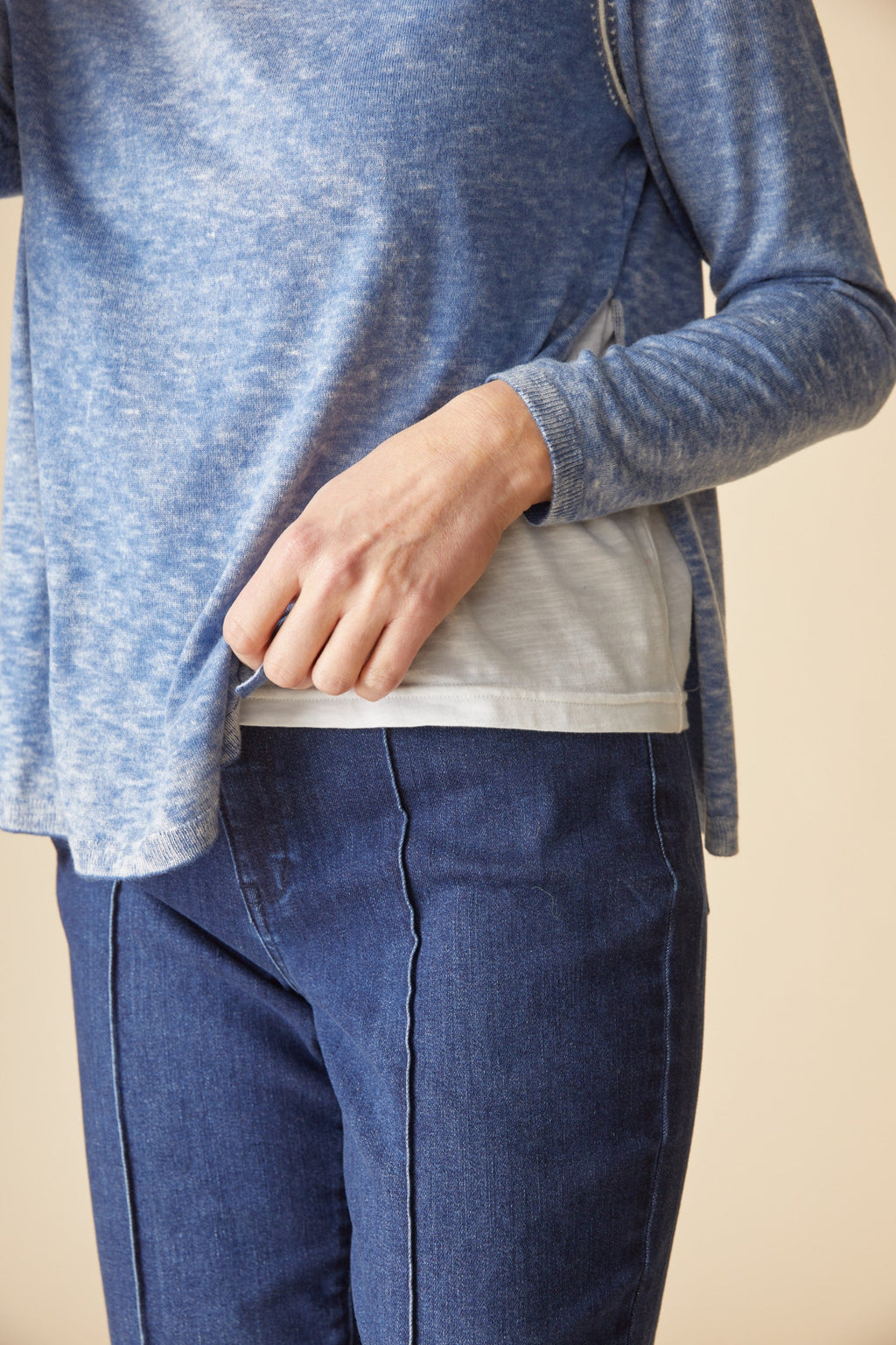 Habitat Clothes to Live in Layered Look Sweater
