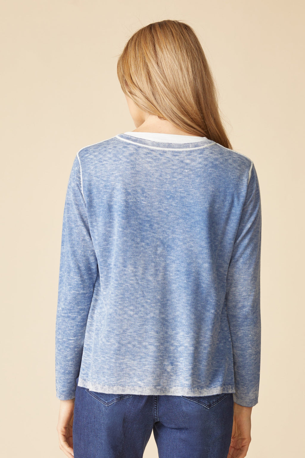 Habitat Clothes to Live in Layered Look Sweater