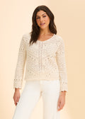 Pointelle Sweater by FDJ