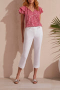 Kick Flare Capri by Tribal