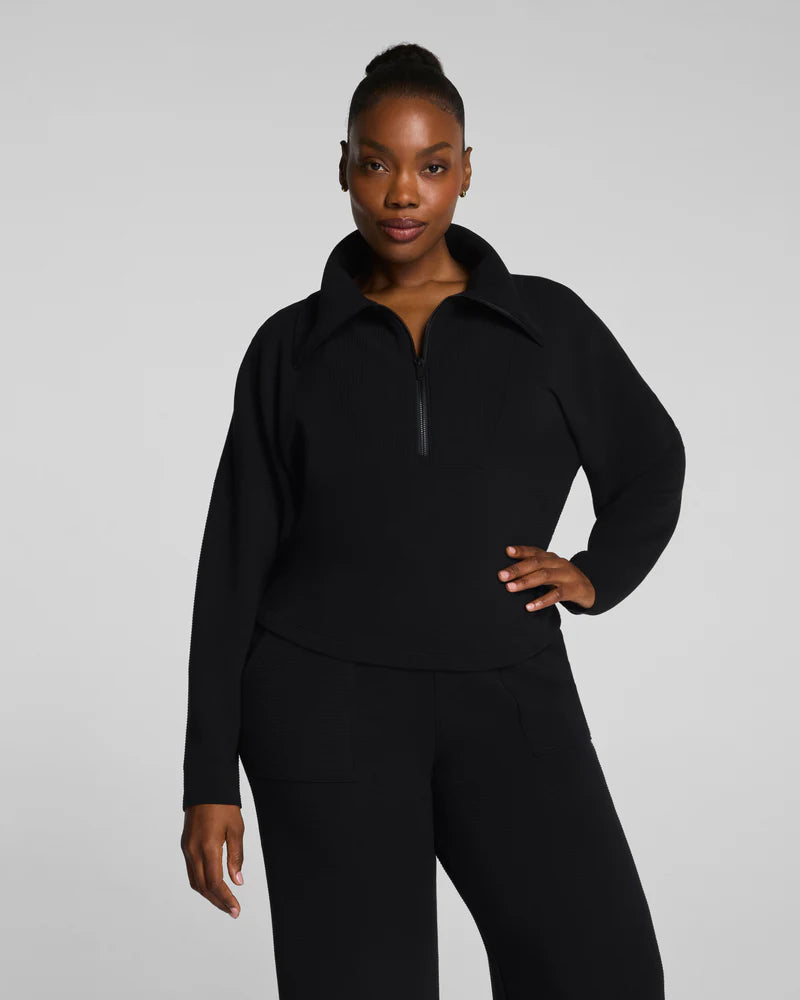 AirEssentials® French Rib Half Zip by SPANX
