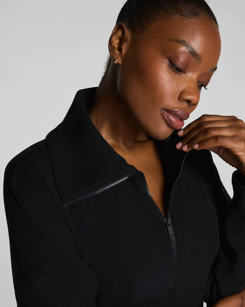 AirEssentials® French Rib Half Zip by SPANX