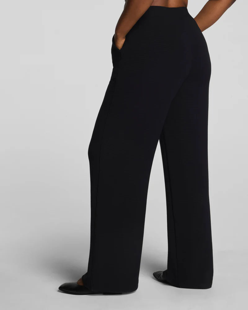 AirEssentials® French Rib Wide Leg Pant by SPANX