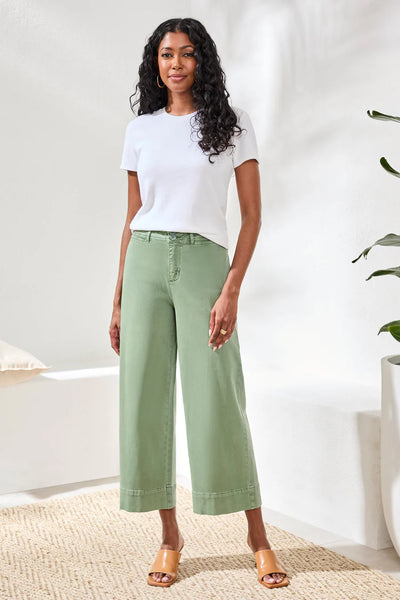 Comfort Stretch High Rise Wide Leg Pant by Tribal