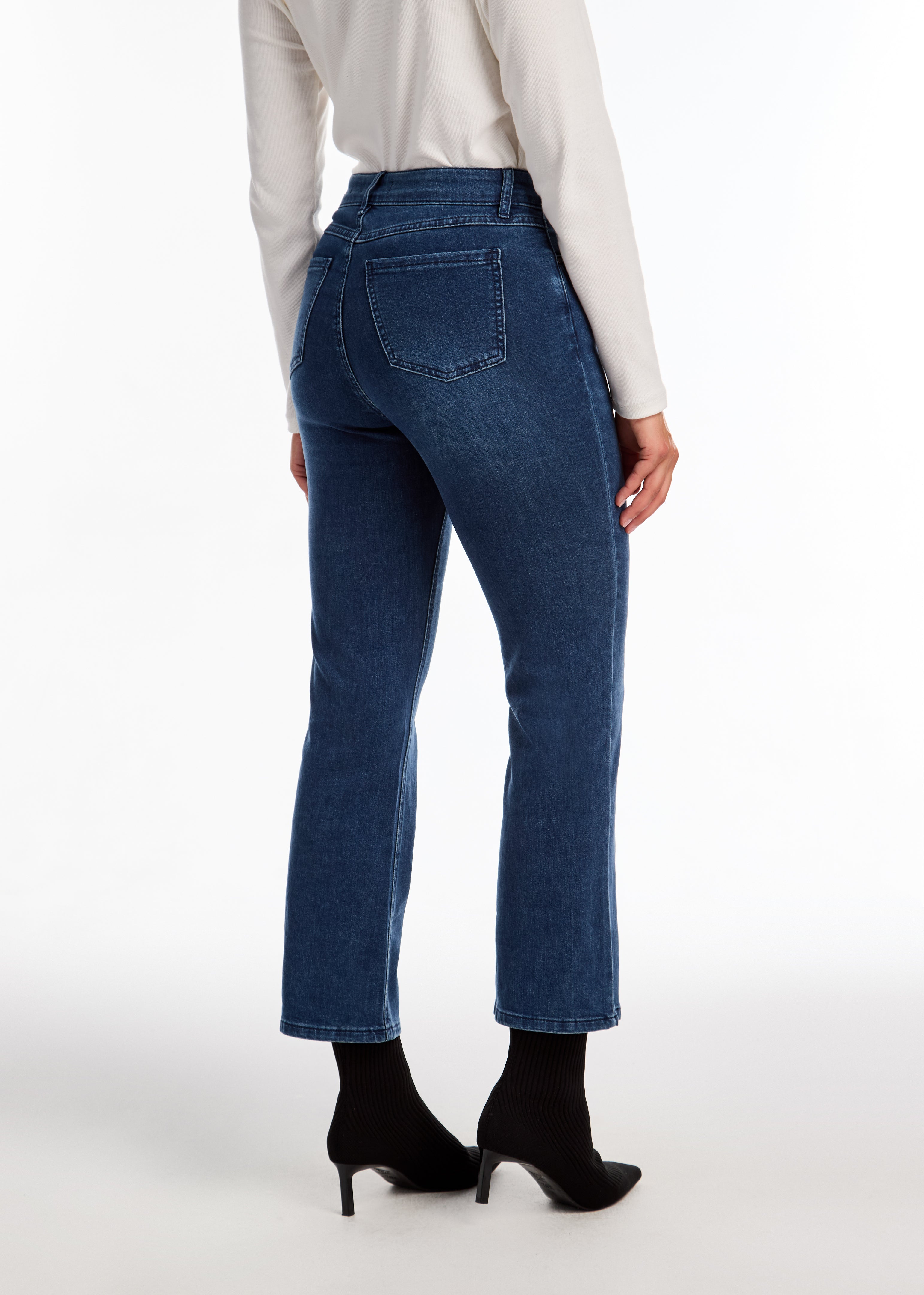 Olivia Boot Cut Ankle Jean by FDJ