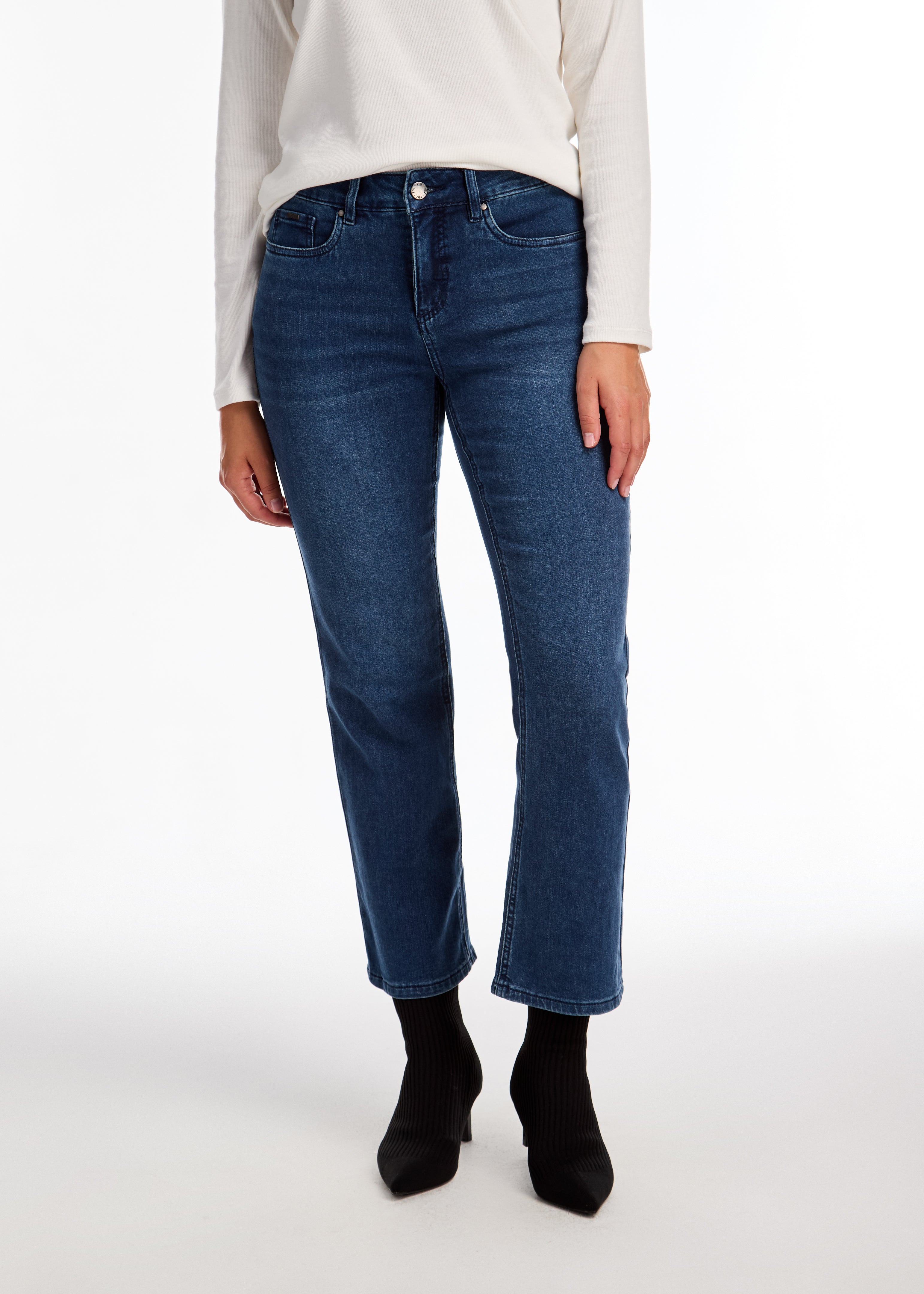 Olivia Boot Cut Ankle Jean by FDJ