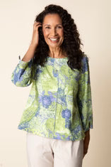 Destination Unknown Pleat Back Pullover by Habitat