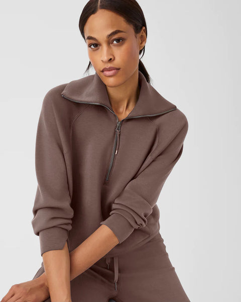 AirEssentials Half Zip Top by SPANX