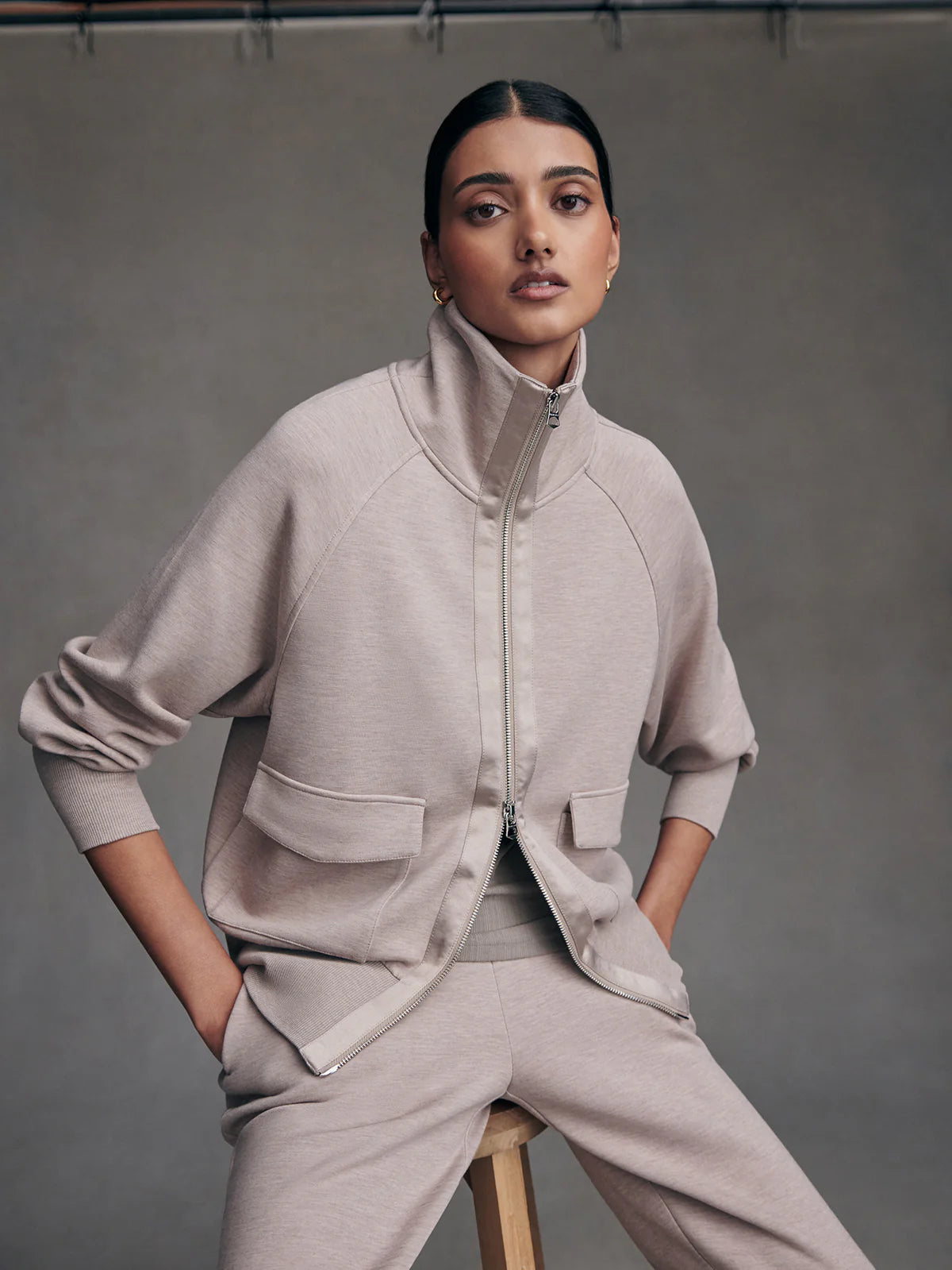 Roxbury Zip-Through Sweat by Varley