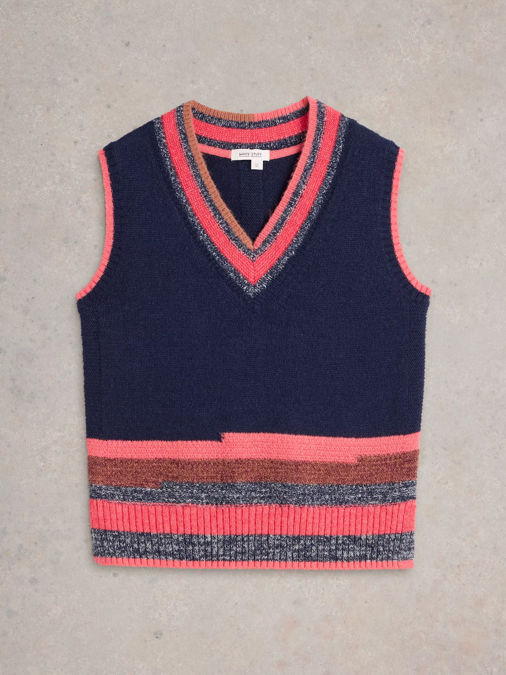 V-Neck Sweater Vest by White Stuff