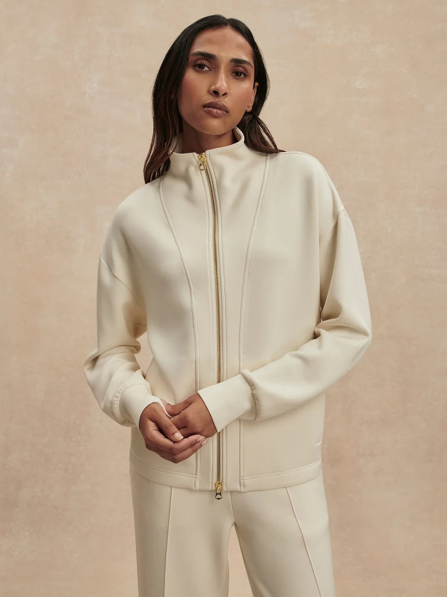 Varley Arlene Zip Through Sweat
