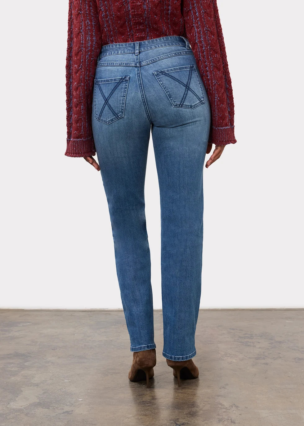 FDJ Christina Straight Leg Denim Indigo
