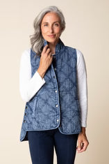 Windjammer Quilted Cotton Vest by Habitat