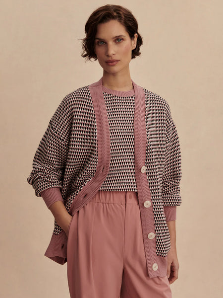 Tiffany Textured Knit Cardigan by Varley