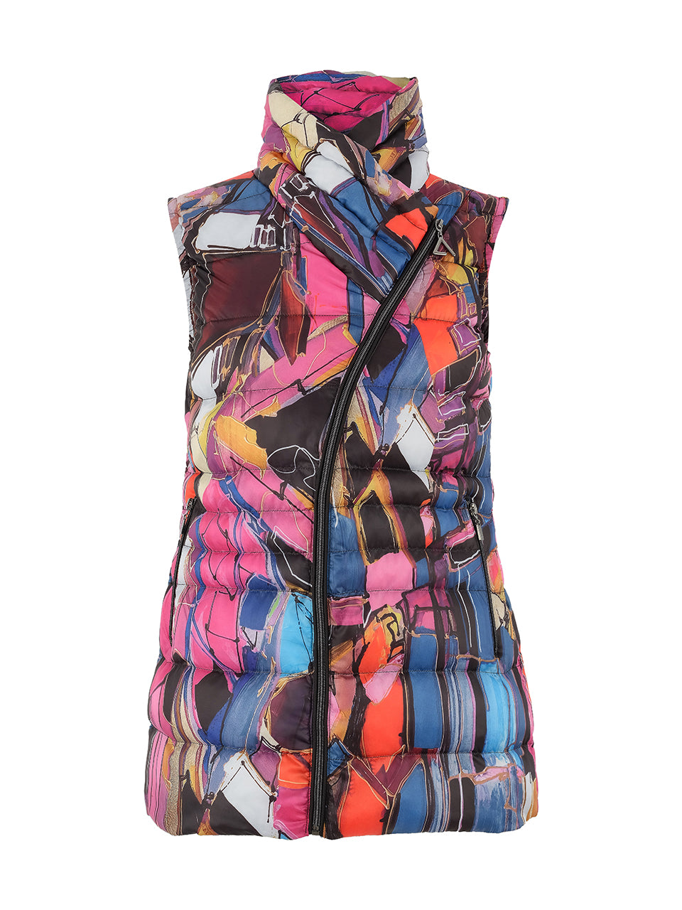 Wild Curves: Baisti Art Vest by Dolcezza