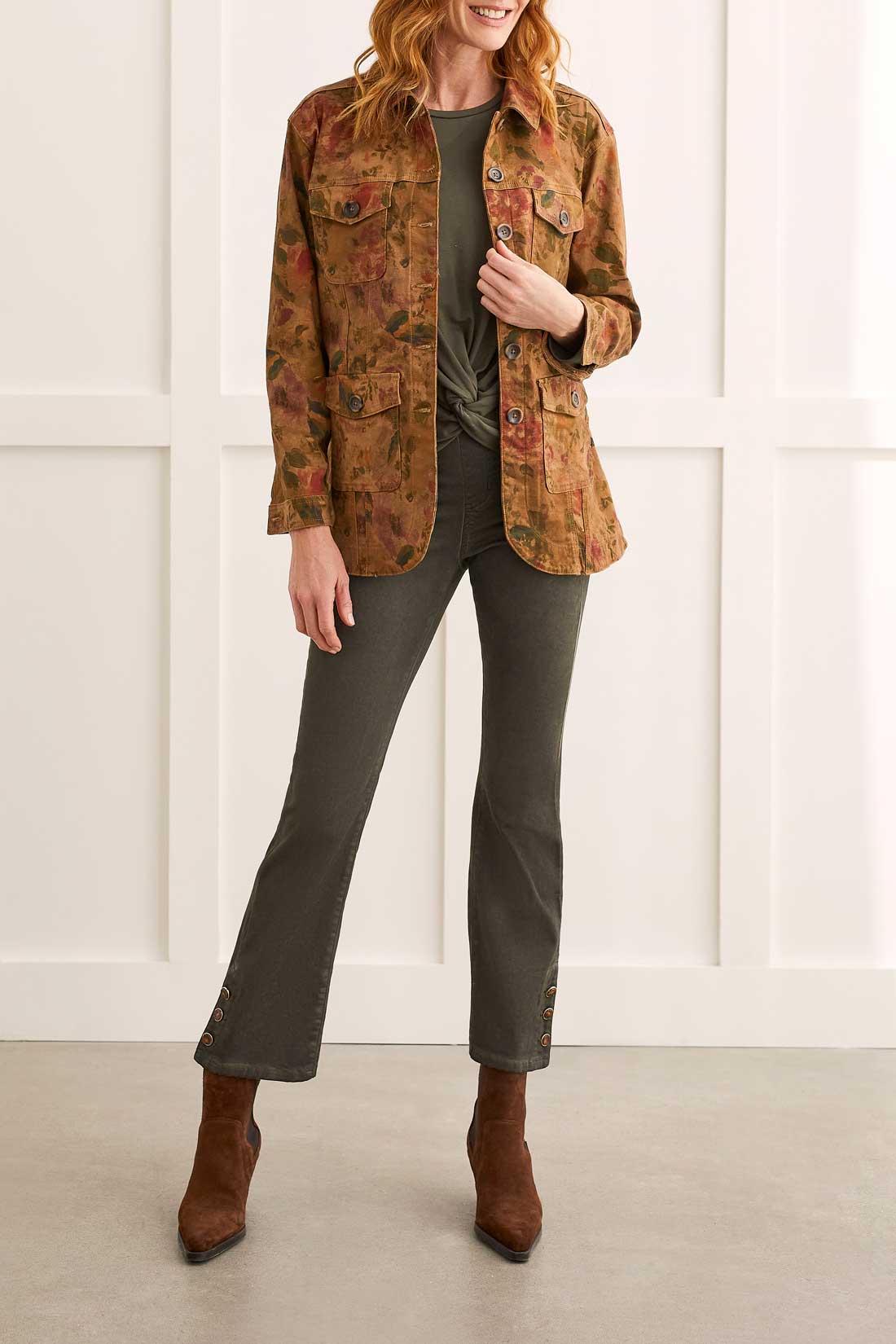 Printed Utility Jacket by Tribal