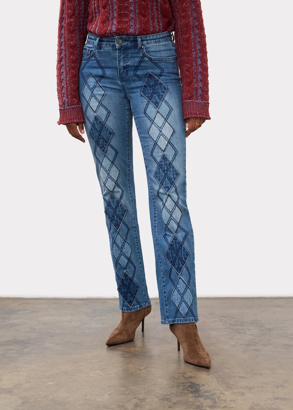FDJ Christina Straight Leg Denim Indigo