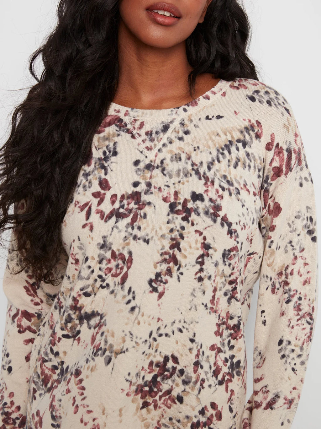 Charlie B Printed on Reverse Side Sweater