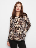 Charlie B Printed Reversible Sweater