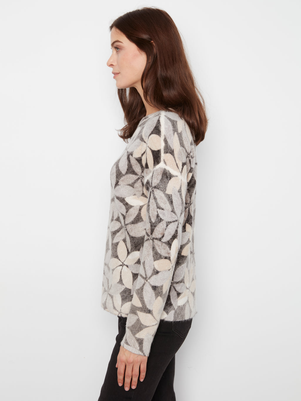 Charlie B Printed Reversible Sweater