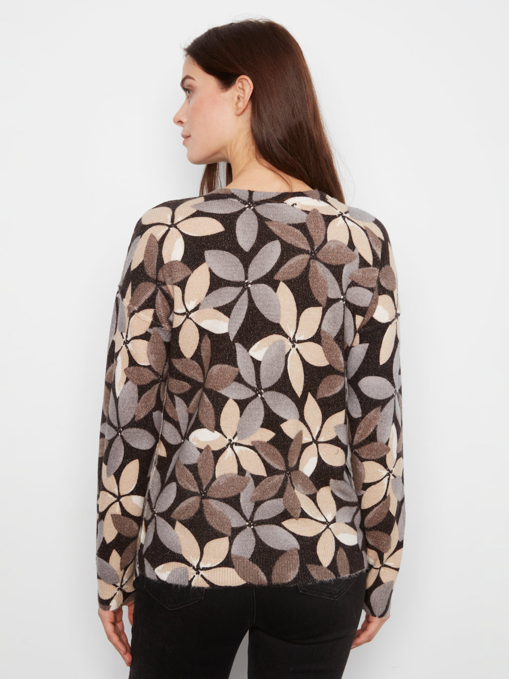 Charlie B Printed Reversible Sweater