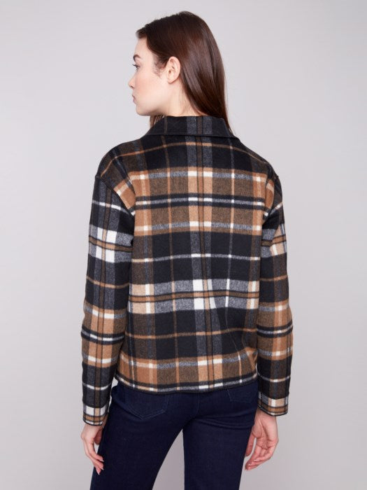 Reversible Plaid Jacket by Charlie B