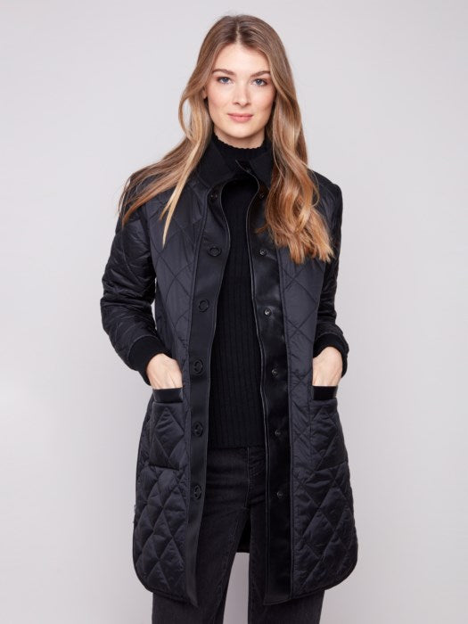 Reversible Quilted Jacket by Charlie B