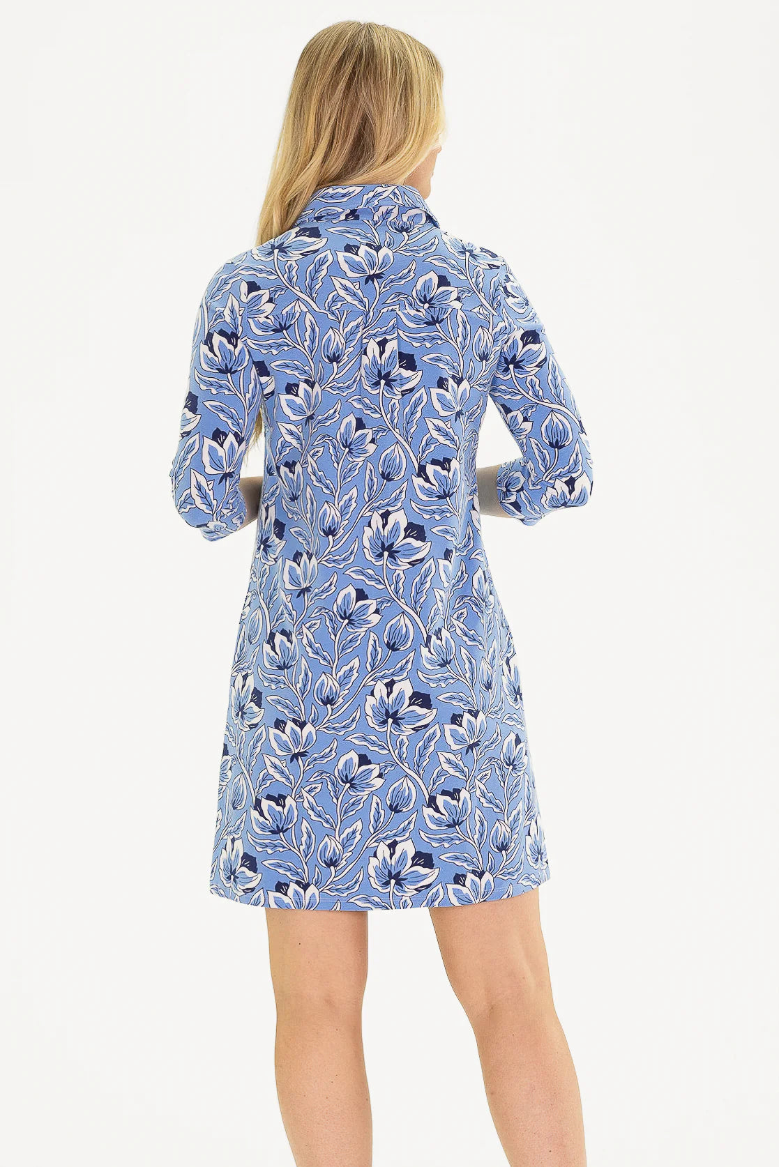 Coco Blue Blossom Dress by Duffield Lane
