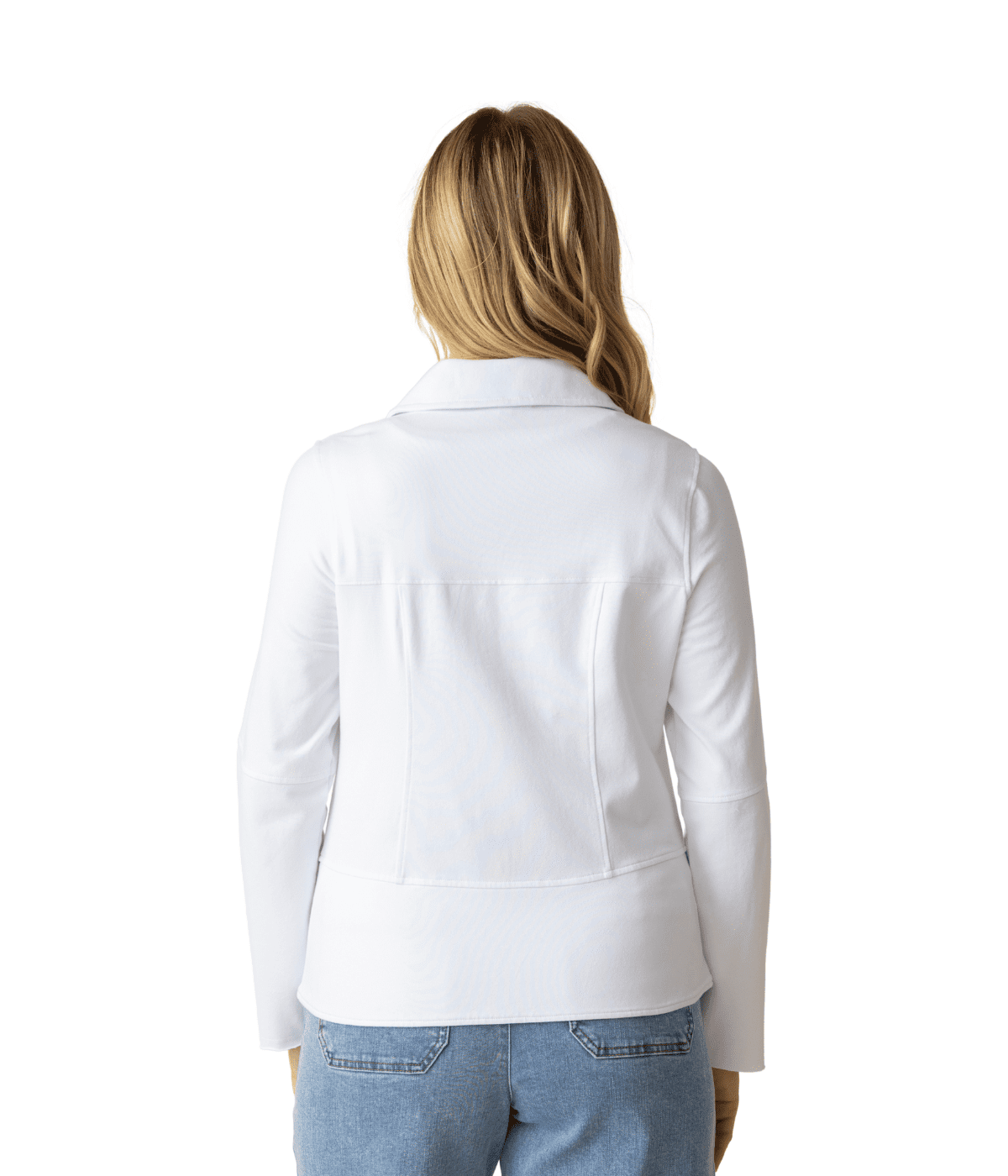 White Stonewash Urban Jacket by Habitat